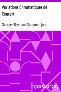 Cover of Variations Chromatiques de Concert MP3, MIDI and PDF files