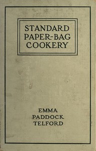 Cover of Standard Paper-Bag Cookery