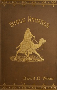 Cover of Bible animals : $b being a description of every living creature mentioned in the Scripture, from the ape to the coral.