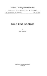 Cover of Pomo Bear Doctors