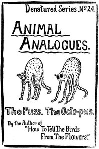 Cover of Animal Analogues: Verses and Illustrations