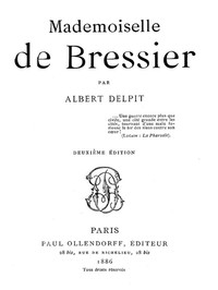 Cover of Mademoiselle de Bressier