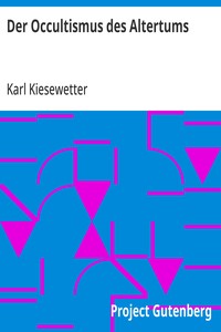Cover of Der Occultismus des Altertums