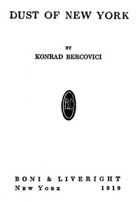 Cover of Dust of New York
