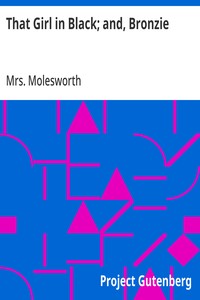 Cover of That Girl in Black; and, Bronzie