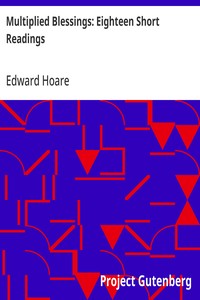 Cover of Multiplied Blessings: Eighteen Short Readings