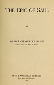 Cover of The Epic of Saul
