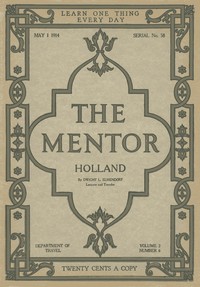 Cover of The Mentor: Holland, v. 2, Num. 6, Serial No. 58 May 1, 1914