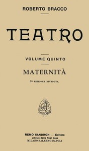 Cover of Maternità: Dramma in quattro atti