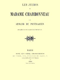 Cover of Les Jeudis de Madame Charbonneau