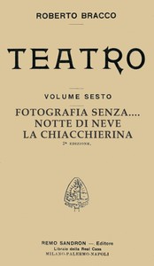 Cover of Fotografia senza.... - Notte di neve - La chiacchierina