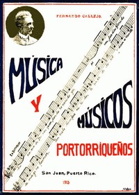 Cover of Música y Músicos Portorriqueños