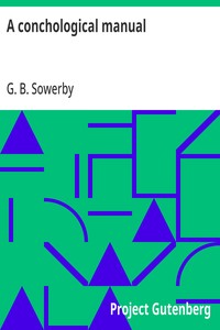 Cover of A conchological manual