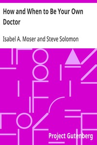 Cover of How and When to Be Your Own Doctor
