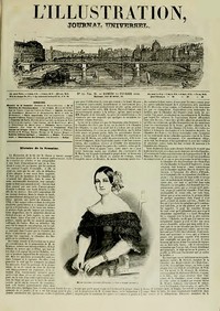 Cover of L'Illustration, No. 0052, 24 Février 1844