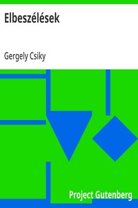 Cover of Elbeszélések