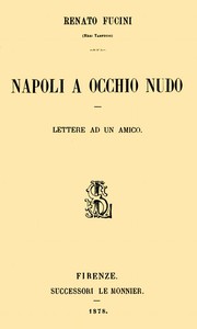 Cover of Napoli a occhio nudo: Lettere ad un amico