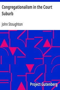 Cover of Congregationalism in the Court Suburb