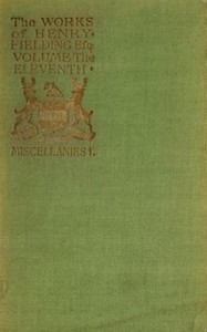 Cover of The Works of Henry Fielding, vol. 11 A Journey From This World to the Next; and A Voyage to Lisbon