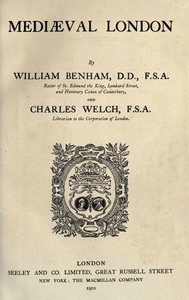 Cover of Mediæval London