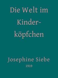 Cover of Die Welt im Kinderköpfchen