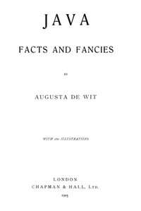 Cover of Java, Facts and Fancies