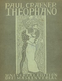 Cover of Theophano: Oper in drei Aufzügen