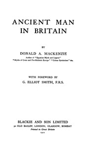 Cover of Ancient Man in Britain