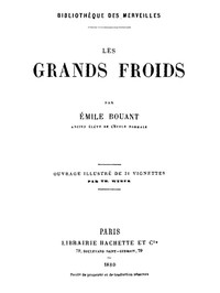 Cover of Les grands froids