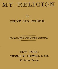 Cover of My Religion