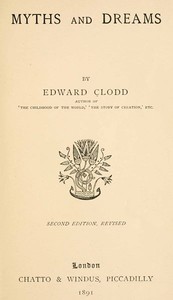 Cover of Myths and Dreams