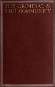 Cover of The Criminal & the Community