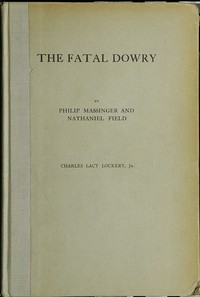 Cover of The Fatal Dowry