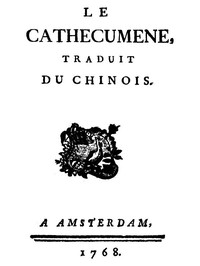 Cover of Le Cathécumène, traduit du chinois