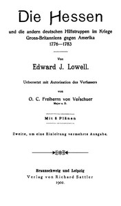 Cover of Die Hessen und die andern deutschen Hilfstruppen im Kriege gross-britanniens gegen Amerika, 1776-1783