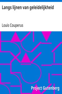 Cover of Langs lijnen van geleidelijkheid
