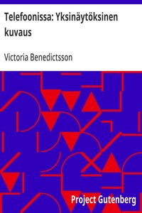 Cover of Telefoonissa: Yksinäytöksinen kuvaus
