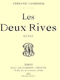 Cover of Les Deux Rives: Roman