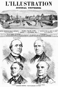 Cover of L'Illustration, No. 1606, 6 décembre 1873
