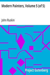 Cover of Modern Painters, Volume 5 (of 5)