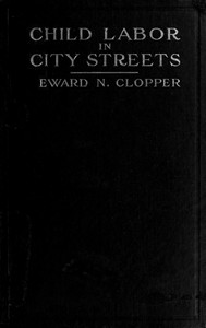 Cover of Child Labor in City Streets