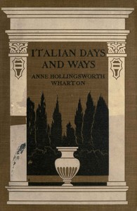 Cover of Italian Days and Ways