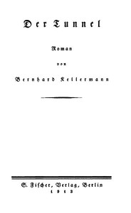 Cover of Der Tunnel: Roman