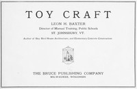 Cover of Toy Craft