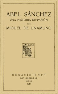 Cover of Abel Sánchez: Una Historia de Pasión