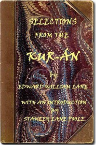 Cover of Selections from the Kur-an