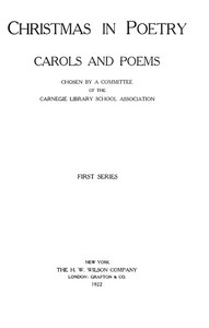 Cover of Christmas in Poetry: Carols and Poems