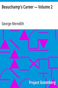 Cover of Beauchamp's Career — Volume 2