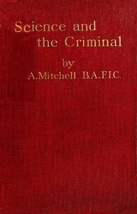 Cover of Science and the Criminal