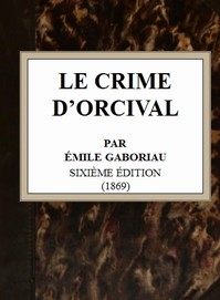 Cover of Le crime d'Orcival